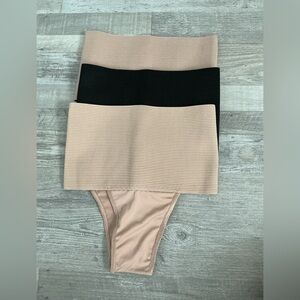 NWOT high-waisted shaping underwear package of 3